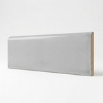 3x10 Brio Surface Tender Gray Ceramic Bullnose Tile - American Tile Depot