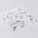 Laurel Dawn Flower Glass Mosaic Tile Laurel Dawn Flower Glass Mosaic Tile - American Tile Depot