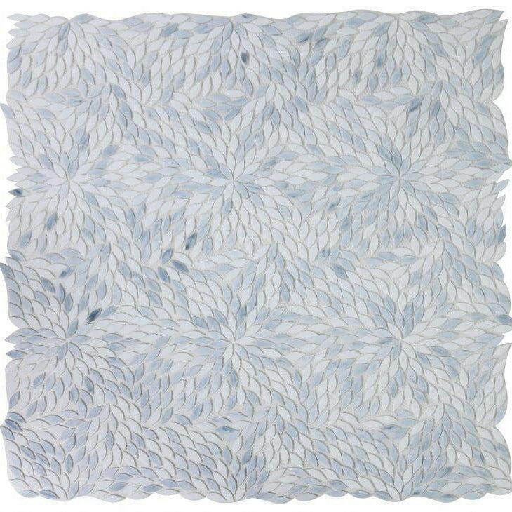 Laurel Loft Flower Glass Mosaic Tile Laurel Loft Flower Glass Mosaic Tile - American Tile Depot