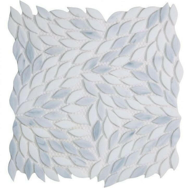 Laurel Loft Flower Glass Mosaic Tile Laurel Loft Flower Glass Mosaic Tile - American Tile Depot
