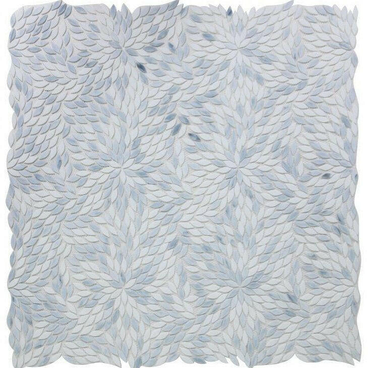 Laurel Loft Flower Glass Mosaic Tile Laurel Loft Flower Glass Mosaic Tile - American Tile Depot