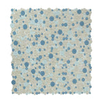 Lucy Cielo Polished Circular Glass Mosaic Tile Lucy Cielo Polished Circular Glass Mosaic Tile - American Tile Depot