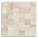 Luna Ivory Matte Square Porcelain Mosaic Tile Luna Ivory Matte Square Porcelain Mosaic Tile - American Tile Depot