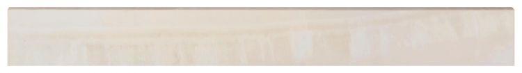 Luna Ivory Polished Bullnose 3x24 Molding Trim Luna Ivory Polished Bullnose 3x24 Molding Trim - American Tile Depot