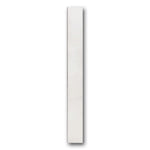 Luna White Polished Bullnose 3x24 Molding Trim Luna White Polished Bullnose 3x24 Molding Trim - American Tile Depot