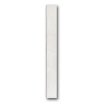 Luna White Polished Bullnose 3x24 Molding Trim Luna White Polished Bullnose 3x24 Molding Trim - American Tile Depot