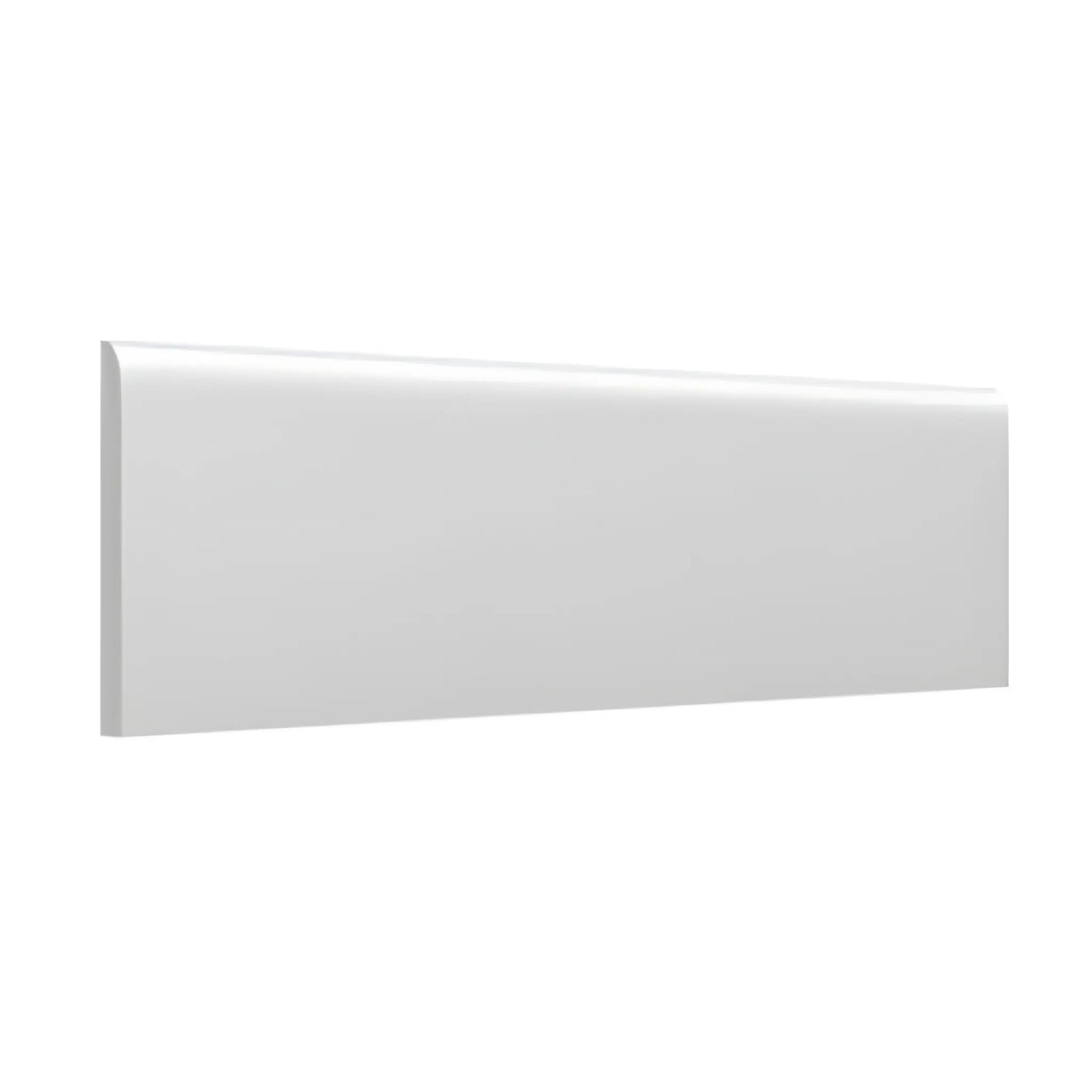 3x10 Palette White Ice Matte Solid Color Ceramic Bullnose Tile 3x10 Palette White Ice Matte Solid Color Ceramic Bullnose Tile - American Tile Depot