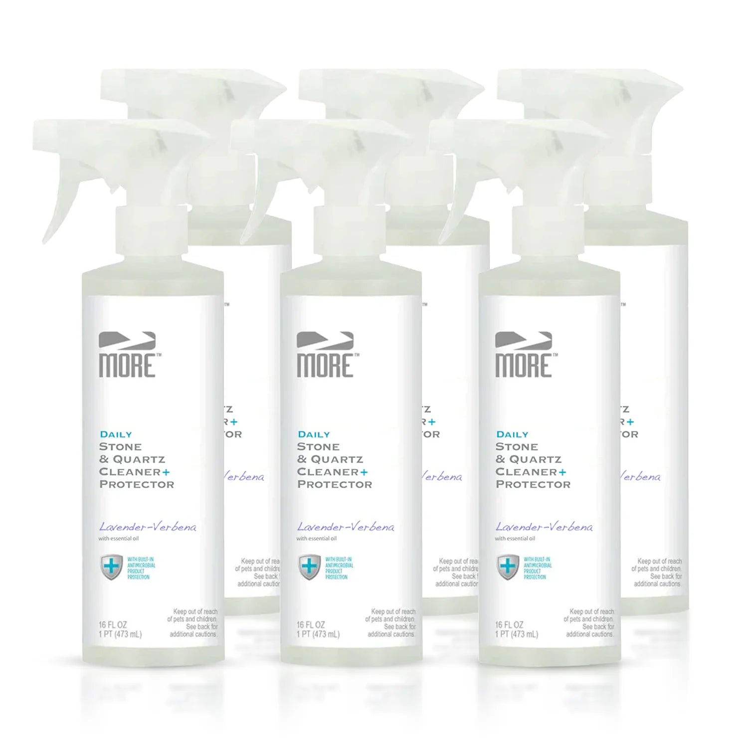 MORE™ Stone & Quartz Cleaner - w/ Antimicrobial Protection MORE™ Stone & Quartz Cleaner - w/ Antimicrobial Protection - American Tile Depot