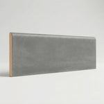3x10 Faience Taupe Matte Ceramic Bullnose Tile 3x10 Faience Taupe Matte Ceramic Bullnose Tile - American Tile Depot