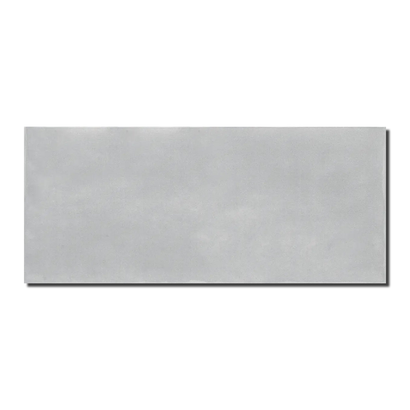 4x10 Faience Tender Gray Glossy Ceramic Wall Tile - American Tile Depot