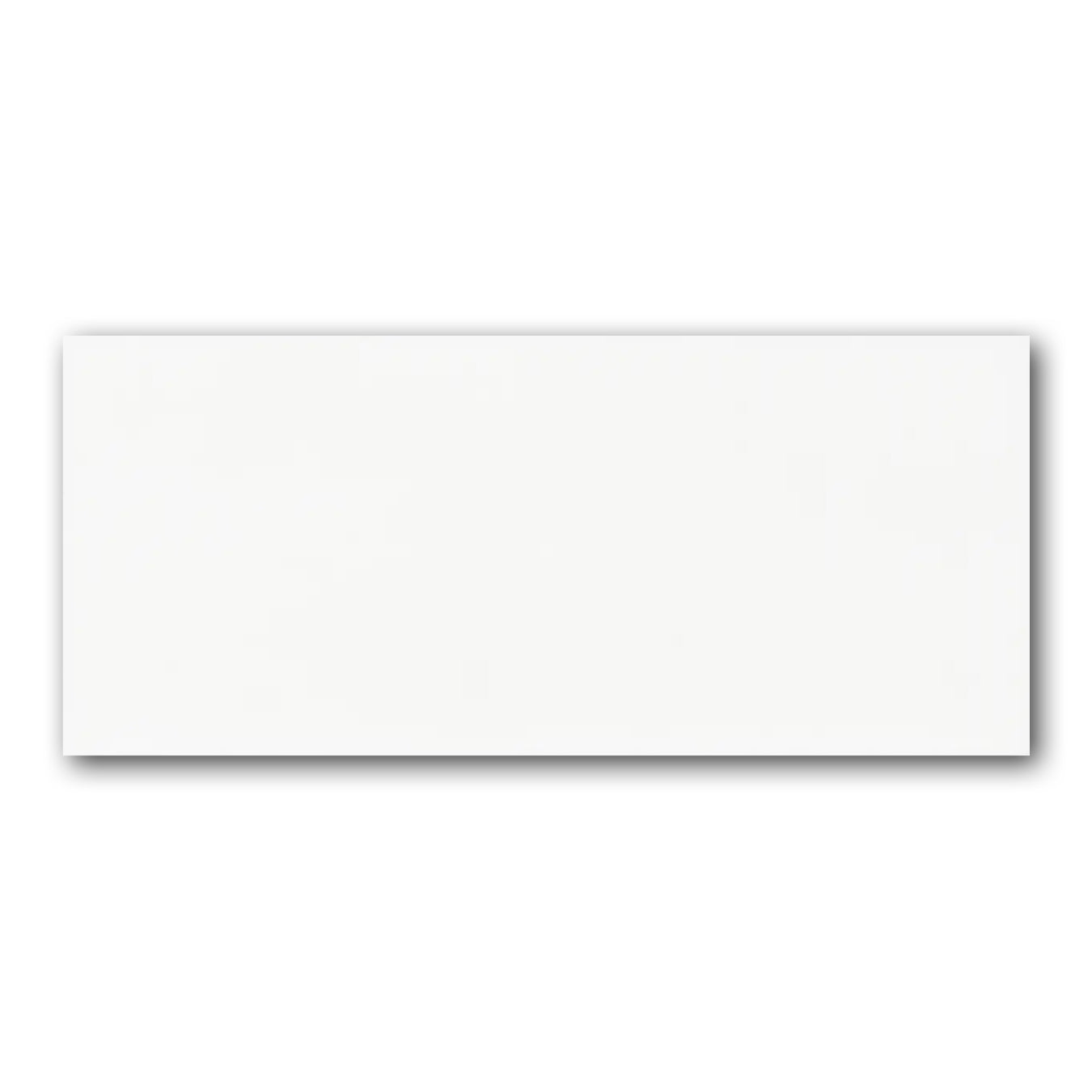 4x10 Faience White Glossy Ceramic Wall Tile - American Tile Depot