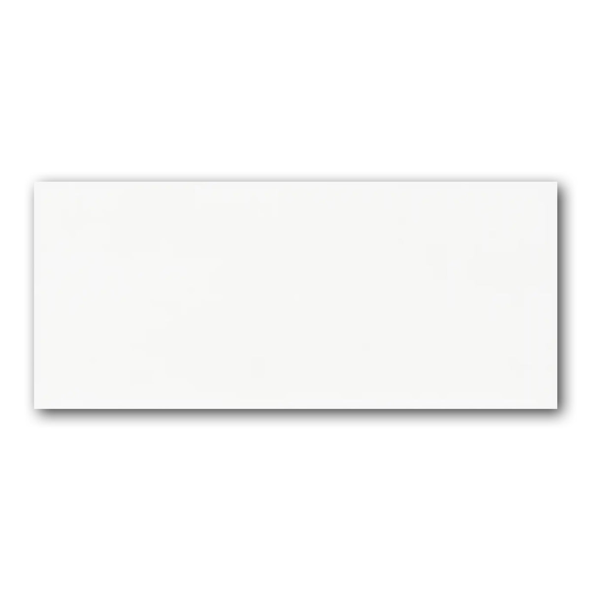 4x10 Faience White Glossy Ceramic Wall Tile - American Tile Depot
