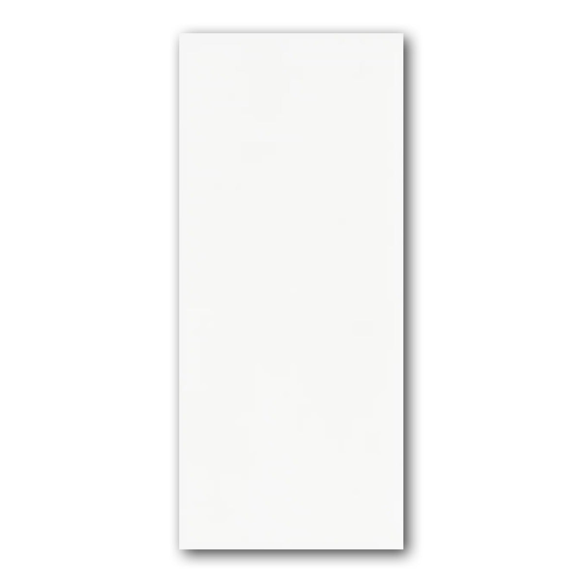 4x10 Faience White Glossy Ceramic Wall Tile - American Tile Depot