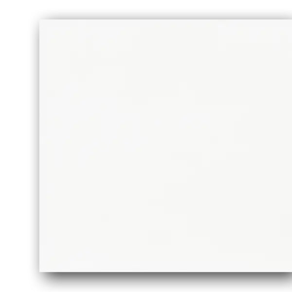 4x10 Faience White Glossy Ceramic Wall Tile - American Tile Depot