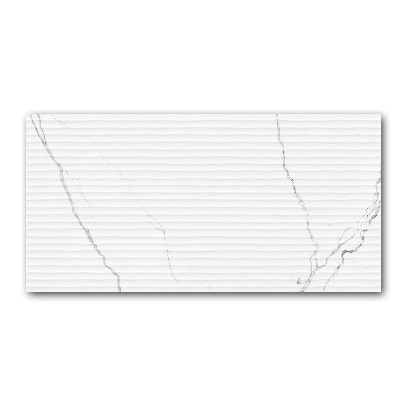 12x24 Majestic Flow White Suite Matte Ceramic Wall Tile - American Tile Depot