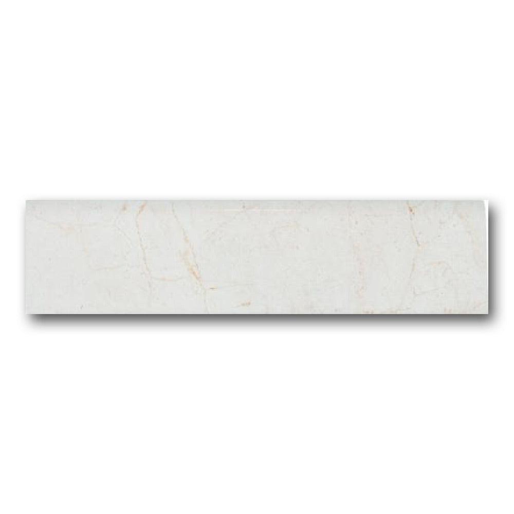 Meadow Marfil Bullnose 3x12 Molding Trim Meadow Marfil Bullnose 3x12 Molding Trim - American Tile Depot