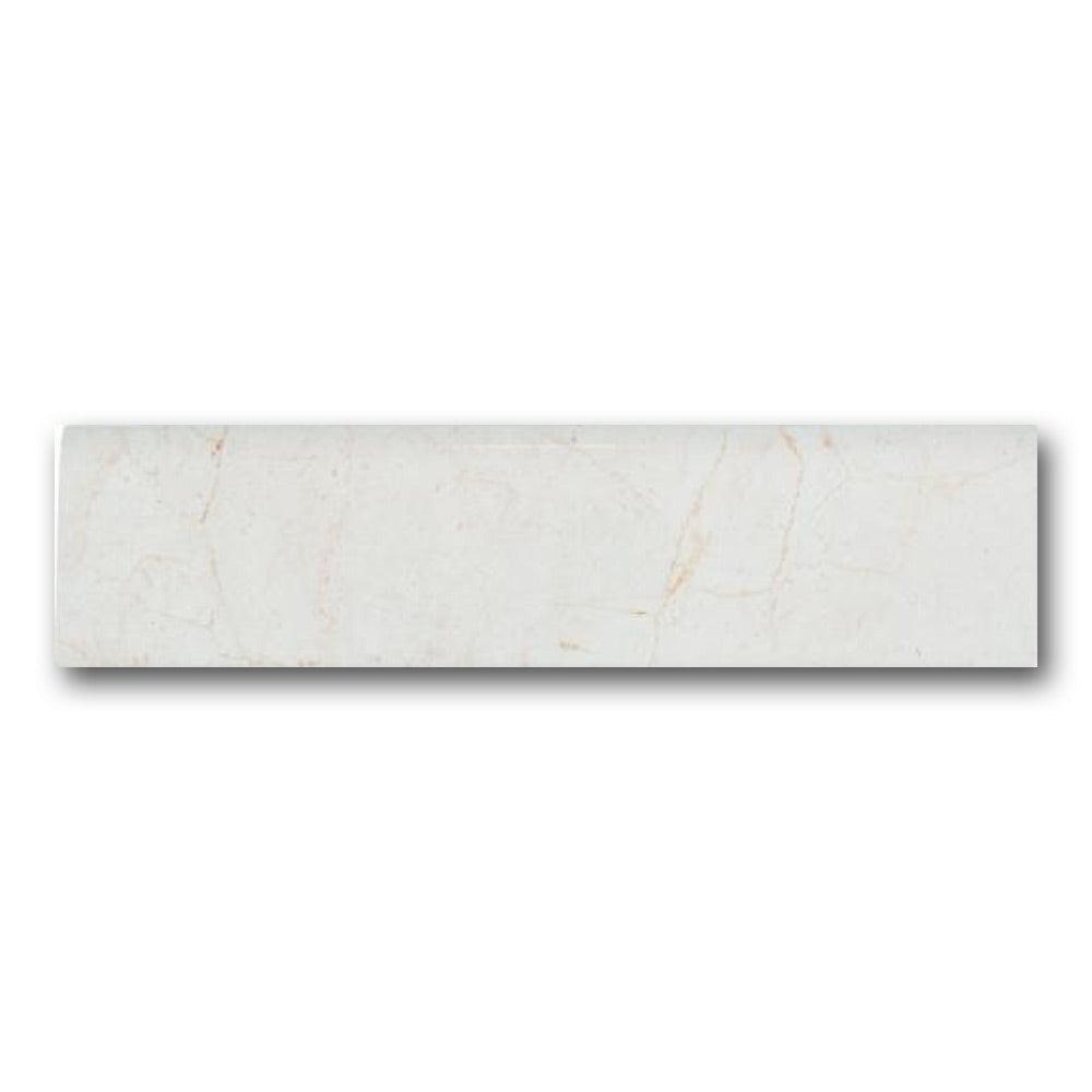 Meadow Marfil Bullnose 3x12 Molding Trim Meadow Marfil Bullnose 3x12 Molding Trim - American Tile Depot