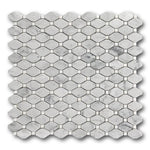 Mineralis Small Rhombus Polished Stone & Glass Mosaic Tile Mineralis Small Rhombus Polished Stone & Glass Mosaic Tile - American Tile Depot