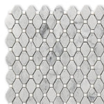 Mineralis Small Rhombus Polished Stone & Glass Mosaic Tile Mineralis Small Rhombus Polished Stone & Glass Mosaic Tile - American Tile Depot