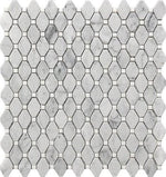 Mineralis Small Rhombus Polished Stone & Glass Mosaic Tile Mineralis Small Rhombus Polished Stone & Glass Mosaic Tile - American Tile Depot