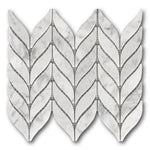 Mineralis Spike Polished Stone & Glass Mosaic Tile Mineralis Spike Polished Stone & Glass Mosaic Tile - American Tile Depot