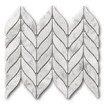 Mineralis Spike Polished Stone & Glass Mosaic Tile Mineralis Spike Polished Stone & Glass Mosaic Tile - American Tile Depot