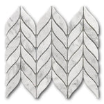 Mineralis Spike Polished Stone & Glass Mosaic Tile Mineralis Spike Polished Stone & Glass Mosaic Tile - American Tile Depot