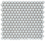 Cerelia Mint Green Matte Penny Porcelain Mosaic Tile-American Tile Depot