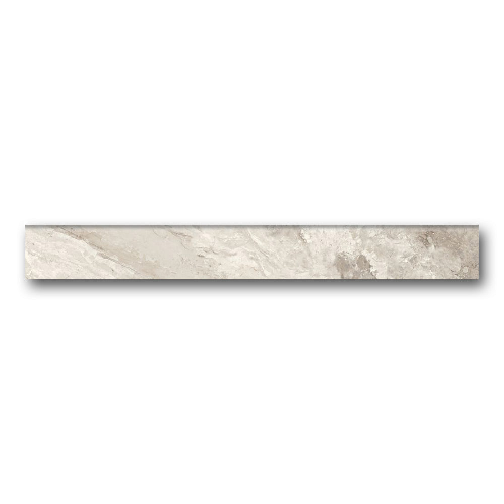Mirage Beige Matte Bullnose 3x24 Molding Trim