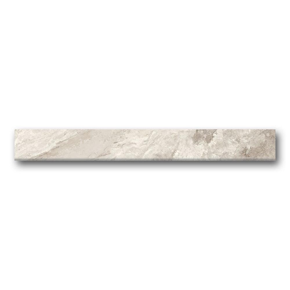 Mirage Beige Polished Bullnose 3x24 Molding Trim Mirage Beige Polished Bullnose 3x24 Molding Trim - American Tile Depot