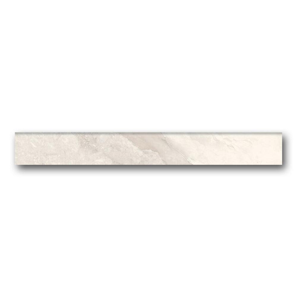 Mirage Ivory Matte Bullnose 3x24 Molding Trim Mirage Ivory Matte Bullnose 3x24 Molding Trim - American Tile Depot