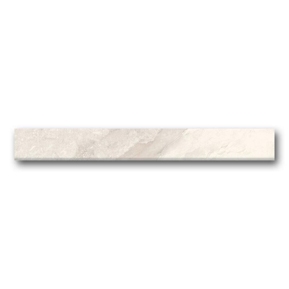 Mirage Ivory Matte Bullnose 3x24 Molding Trim Mirage Ivory Matte Bullnose 3x24 Molding Trim - American Tile Depot