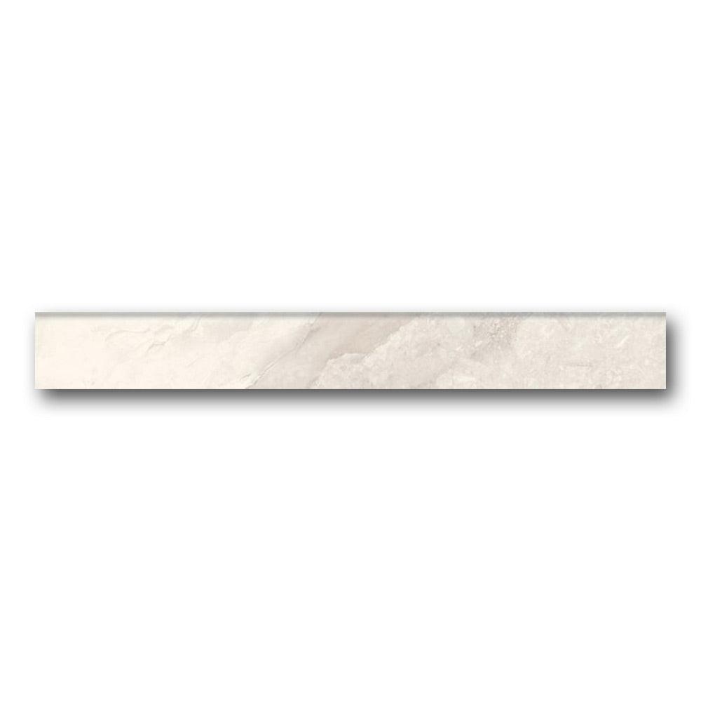 Mirage Ivory Matte Bullnose 3x24 Molding Trim Mirage Ivory Matte Bullnose 3x24 Molding Trim - American Tile Depot