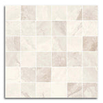 Mirage Ivory Matte Square Porcelain Mosaic Tile Mirage Ivory Matte Square Porcelain Mosaic Tile - American Tile Depot