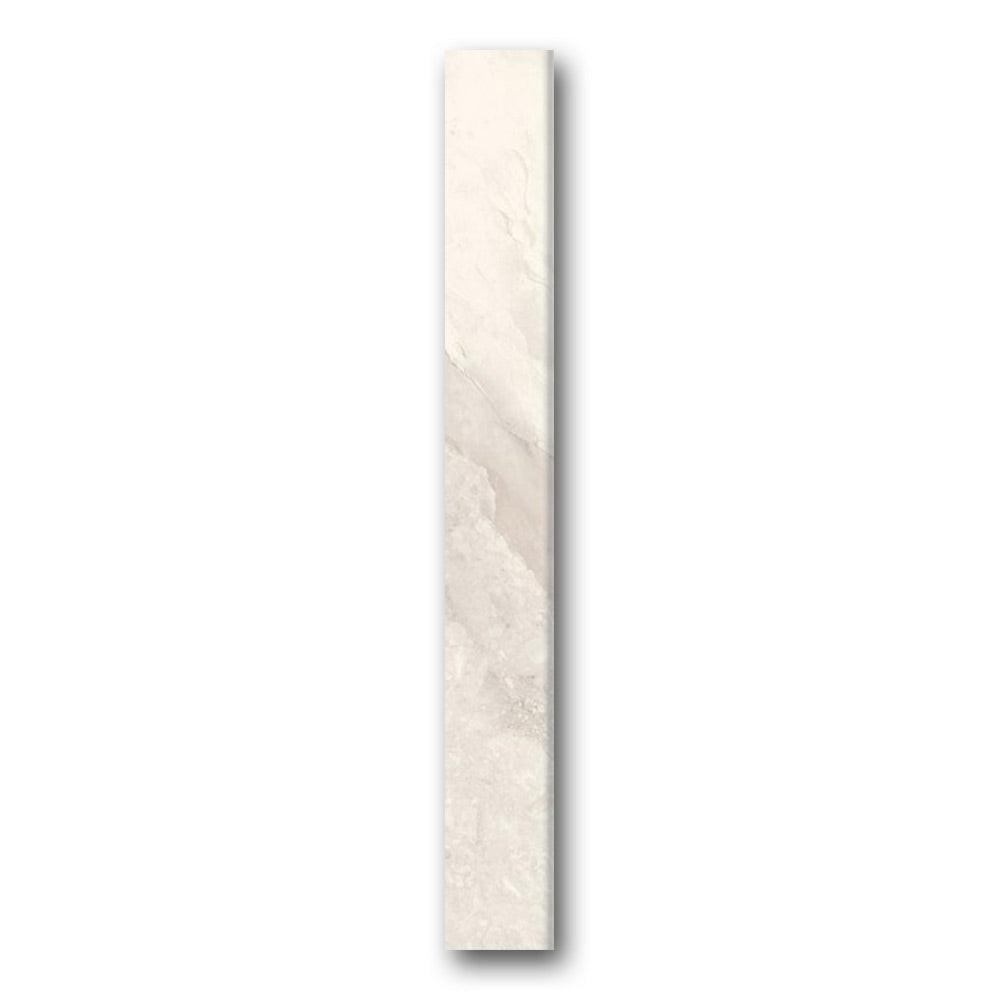 Mirage Ivory Polished Bullnose 3x24 Molding Trim Mirage Ivory Polished Bullnose 3x24 Molding Trim - American Tile Depot