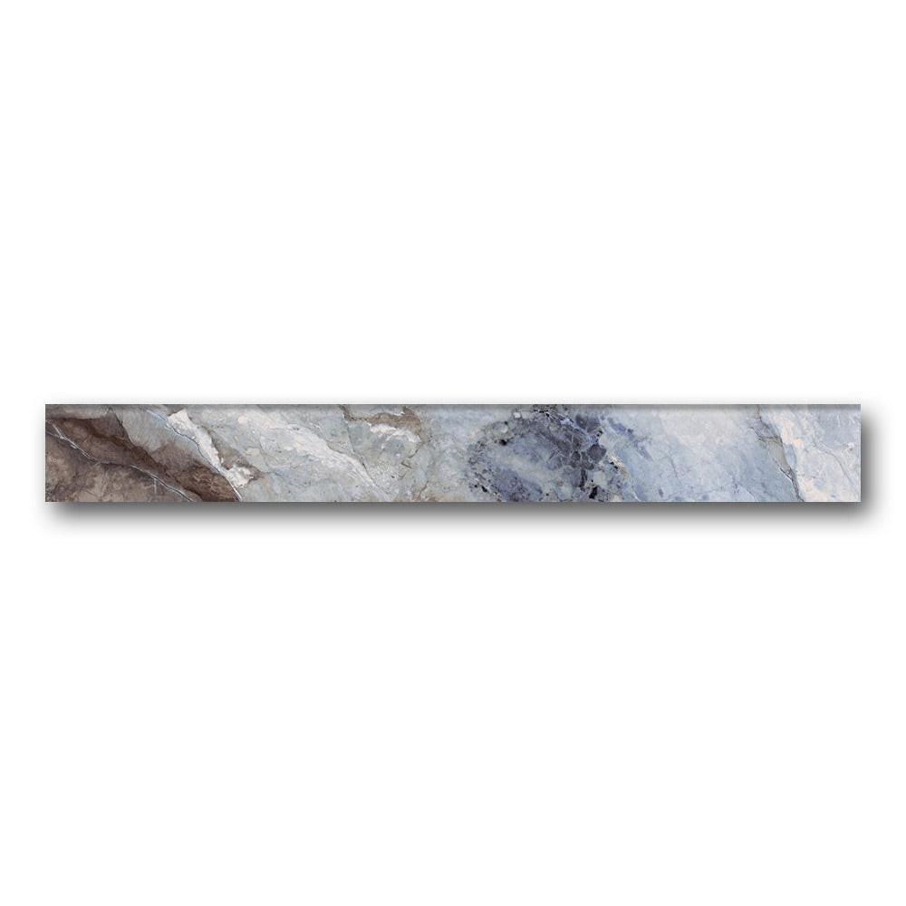 Mirage Ocean Matte Bullnose 3x24 Molding Trim Mirage Ocean Matte Bullnose 3x24 Molding Trim - American Tile Depot