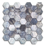 Mirage Ocean Matte Hexagon Porcelain Mosaic Tile Mirage Ocean Matte Hexagon Porcelain Mosaic Tile - American Tile Depot