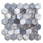 Mirage Ocean Matte Hexagon Porcelain Mosaic Tile Mirage Ocean Matte Hexagon Porcelain Mosaic Tile - American Tile Depot
