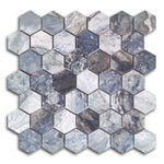 Mirage Ocean Matte Hexagon Porcelain Mosaic Tile Mirage Ocean Matte Hexagon Porcelain Mosaic Tile - American Tile Depot