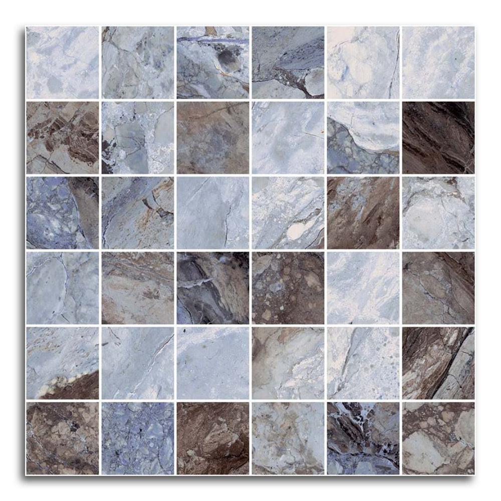 Mirage Ocean Matte Square Porcelain Mosaic Tile Mirage Ocean Matte Square Porcelain Mosaic Tile - American Tile Depot