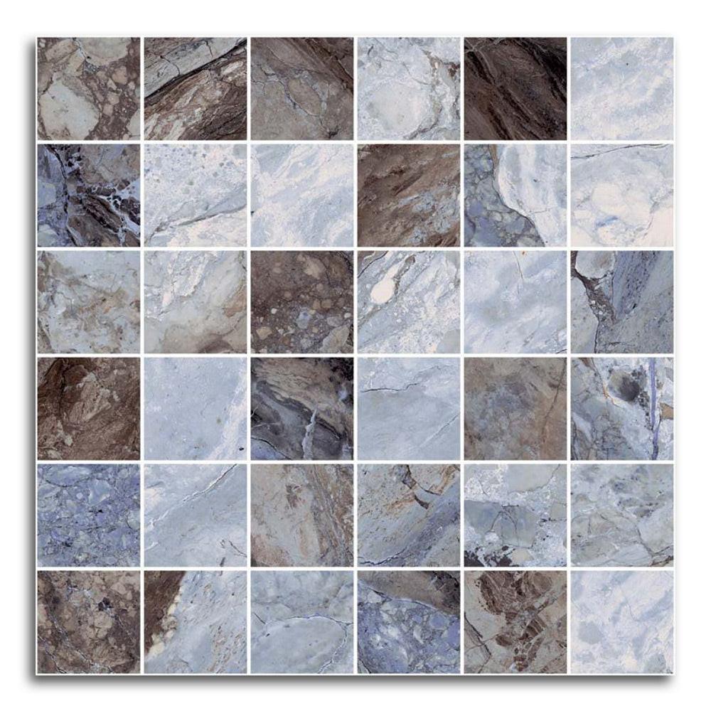 Mirage Ocean Matte Square Porcelain Mosaic Tile Mirage Ocean Matte Square Porcelain Mosaic Tile - American Tile Depot