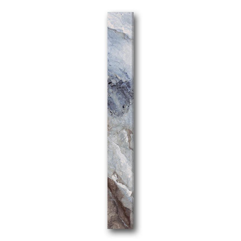Mirage Ocean Polished Bullnose 3x24 Molding Trim Mirage Ocean Polished Bullnose 3x24 Molding Trim - American Tile Depot