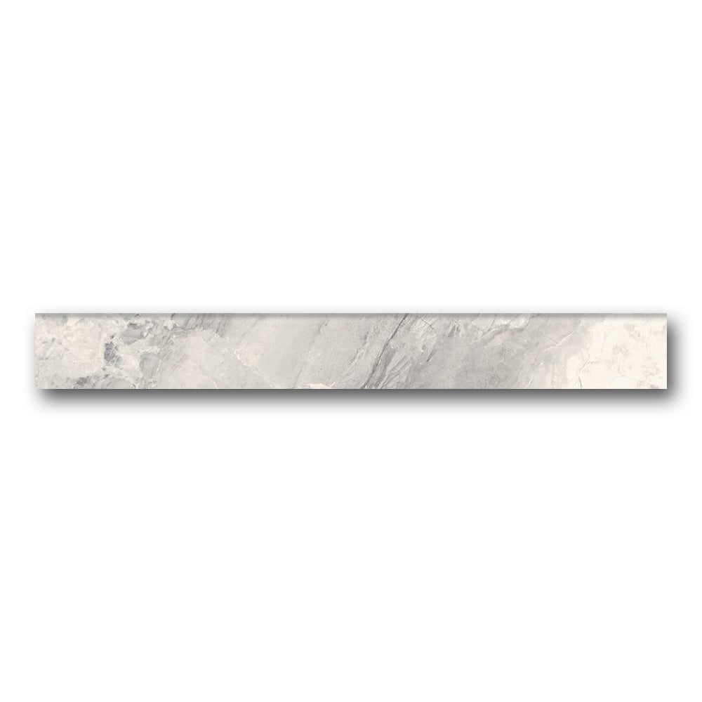Mirage Pearl Matte Bullnose 3x24 Molding Trim