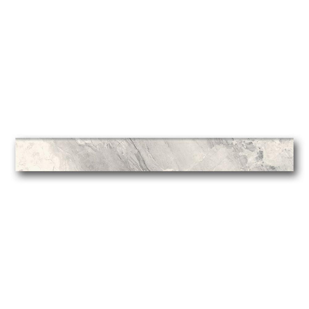 Mirage Pearl Matte Bullnose 3x24 Molding Trim Mirage Pearl Matte Bullnose 3x24 Molding Trim - American Tile Depot