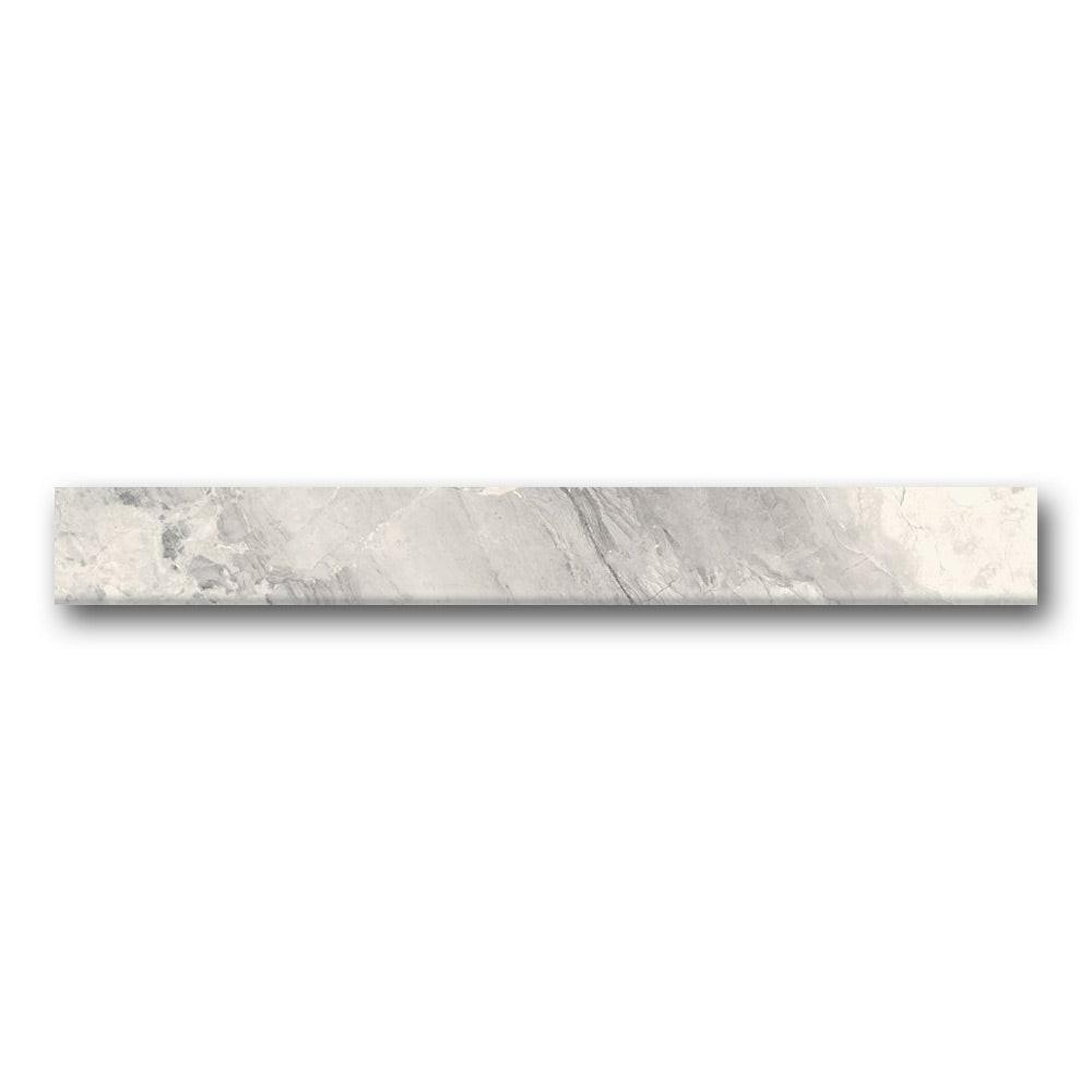 Mirage Pearl Matte Bullnose 3x24 Molding Trim Mirage Pearl Matte Bullnose 3x24 Molding Trim - American Tile Depot