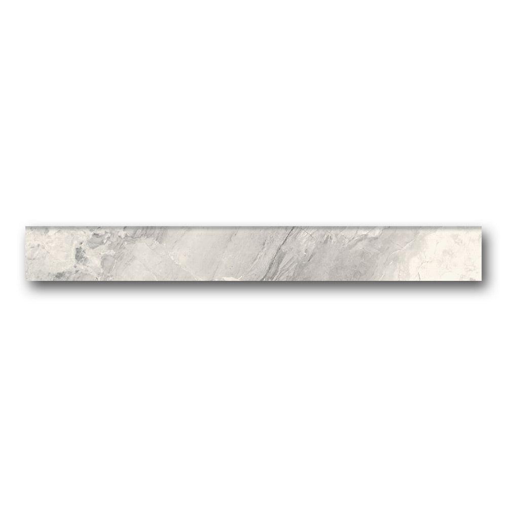 Mirage Pearl Matte Bullnose 3x24 Molding Trim Mirage Pearl Matte Bullnose 3x24 Molding Trim - American Tile Depot