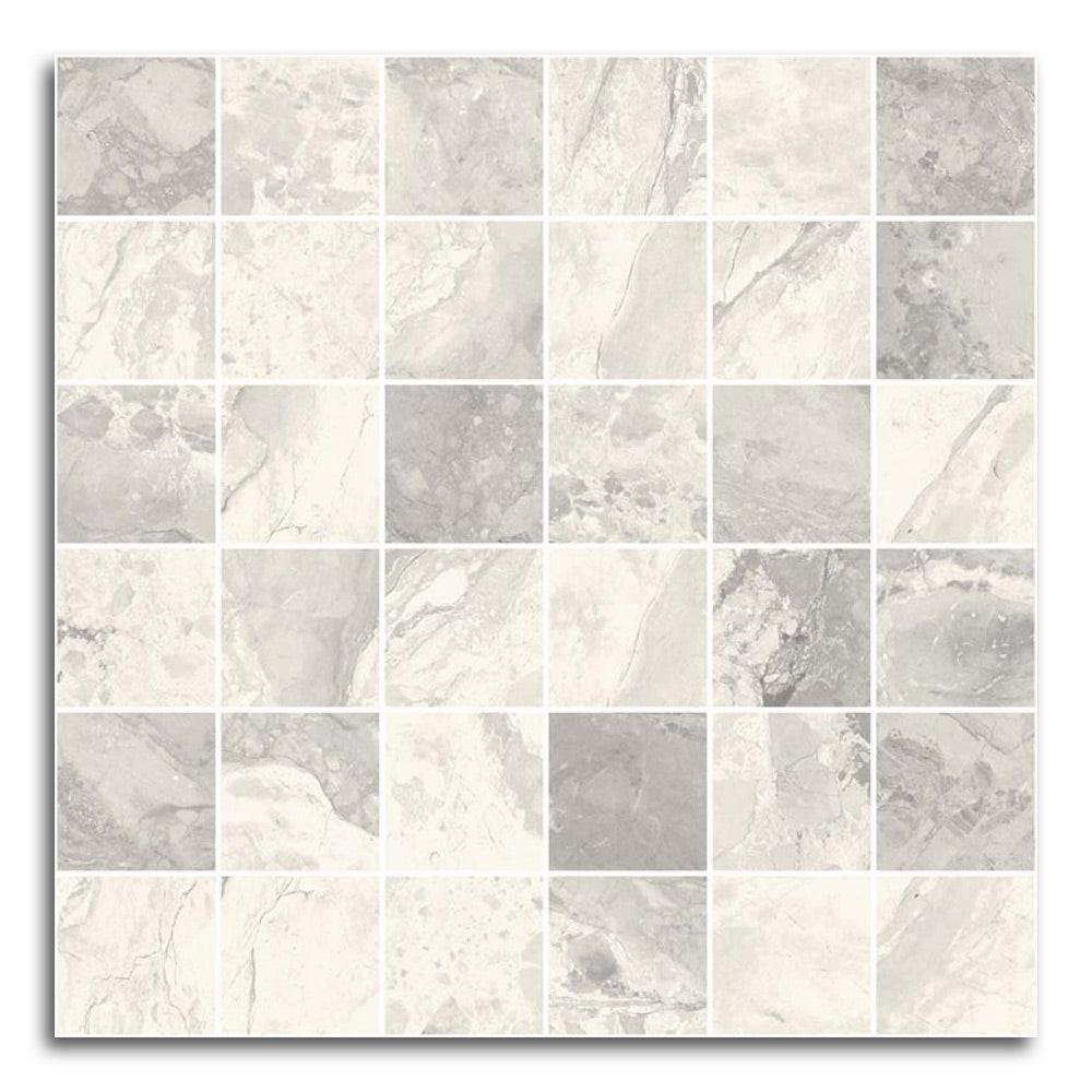 Mirage Pearl Matte Square Porcelain Mosaic Tile Mirage Pearl Matte Square Porcelain Mosaic Tile - American Tile Depot