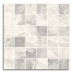 Mirage Pearl Matte Square Porcelain Mosaic Tile Mirage Pearl Matte Square Porcelain Mosaic Tile - American Tile Depot