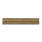 Noce Exotic Travertine (Vein-Cut) Polished & Unfilled Milano (Crown / Mercer) Molding Trim - American Tile Depot