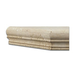 Noce Exotic Travertine Hand-Made Custom Shower Corner Shelf - Honed Noce Exotic Travertine Hand-Made Custom Shower Corner Shelf - Honed - American Tile Depot